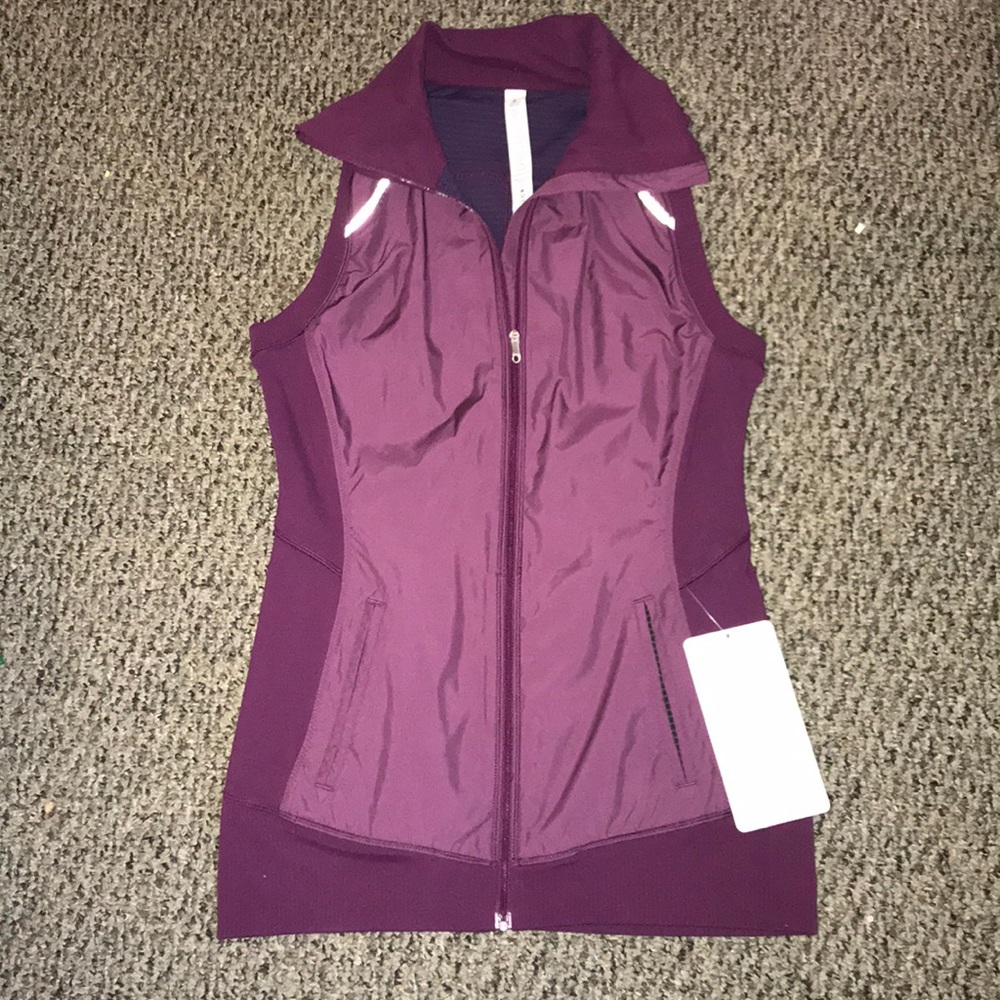 LULULEMON plum colored vest